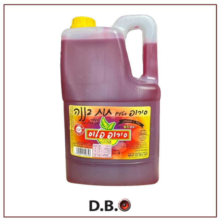 תרכיז תות בננה לברד למכירה - 4 ליטר במגוון טעמים | DBO השכרת ציוד לאירועים